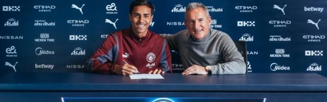 皇冠体育平台-曼城宣布19岁巴西中卫雷斯加盟 合同签至2029年